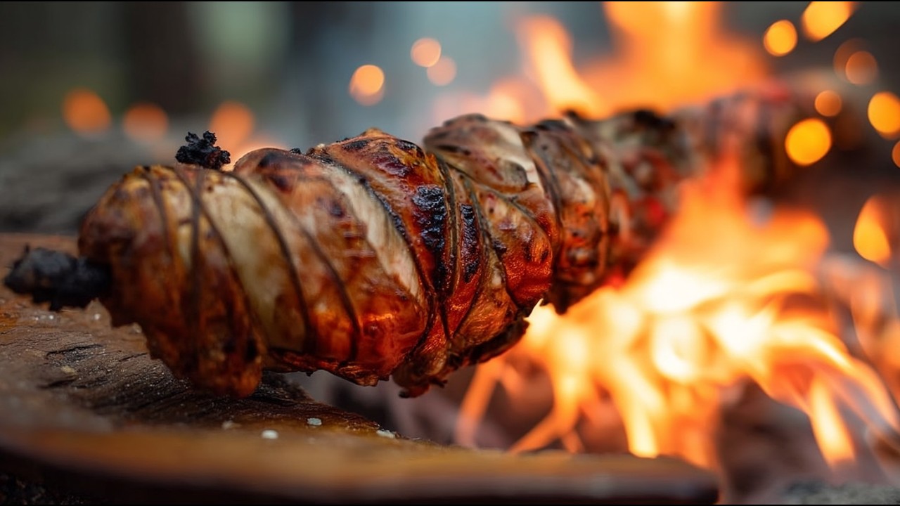 You've never seen chicken like this! 🔥 Wrapped & roasted