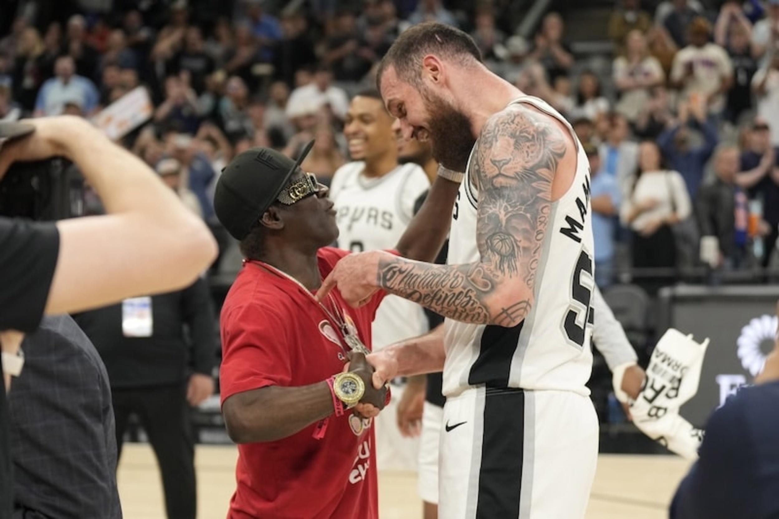 Sandro Mamukelashvili has close relationship with hip-hop icon Flavor Flav