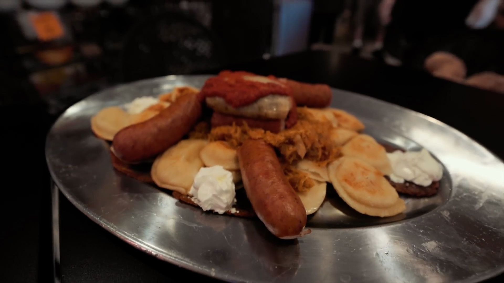 Woman attempts insane 5-pound Polish food challenge in just 30 minutes