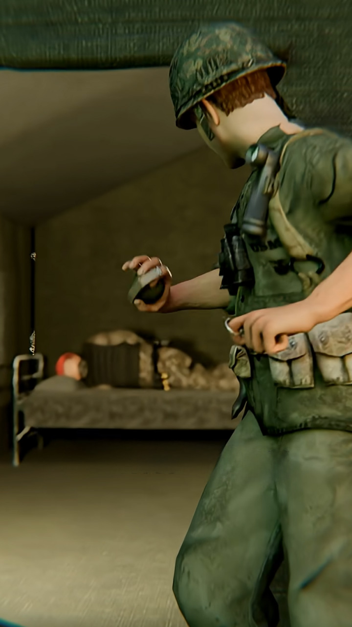 How fragging was invented