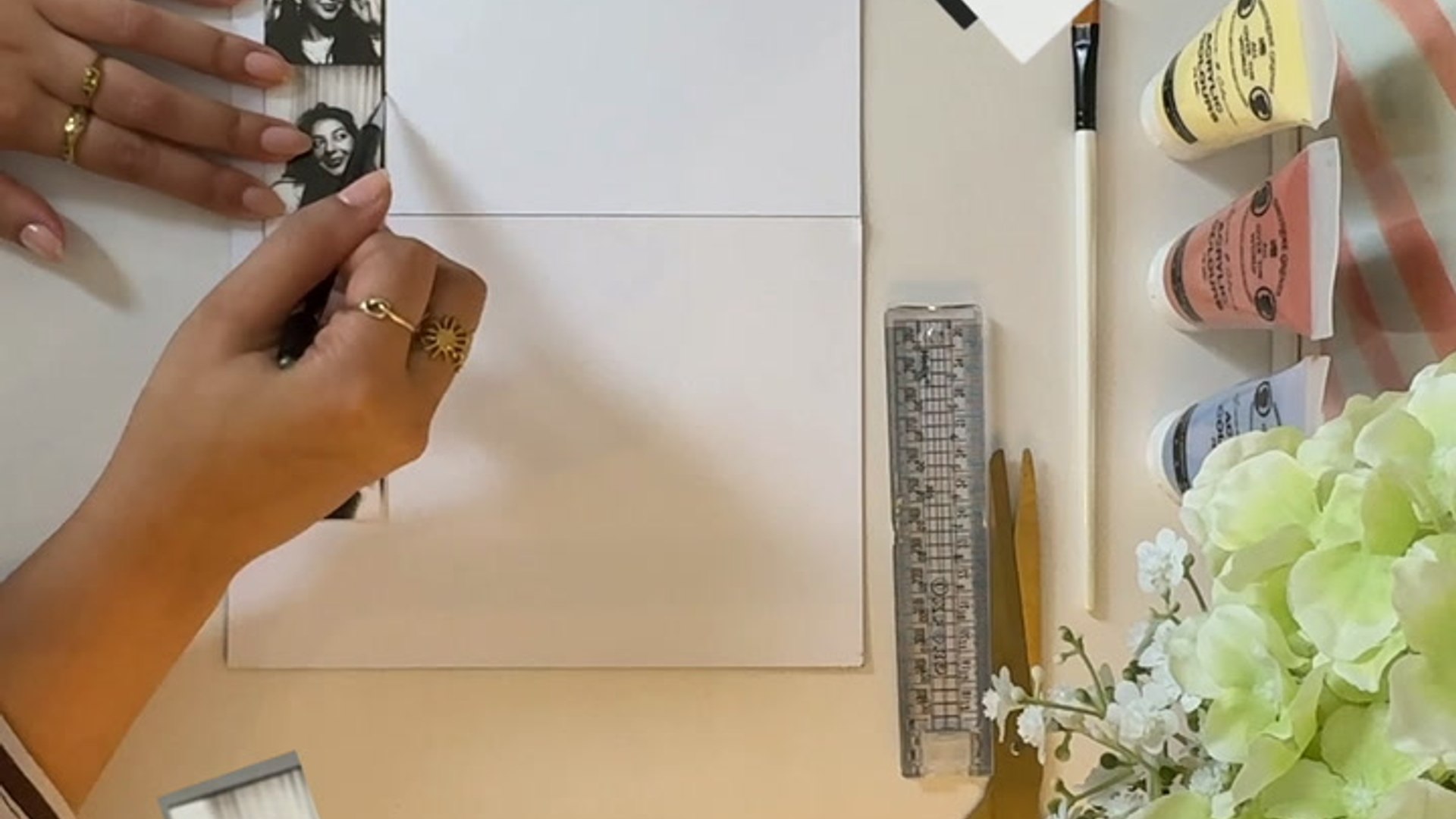 How to make cute magnetic photo frames at home