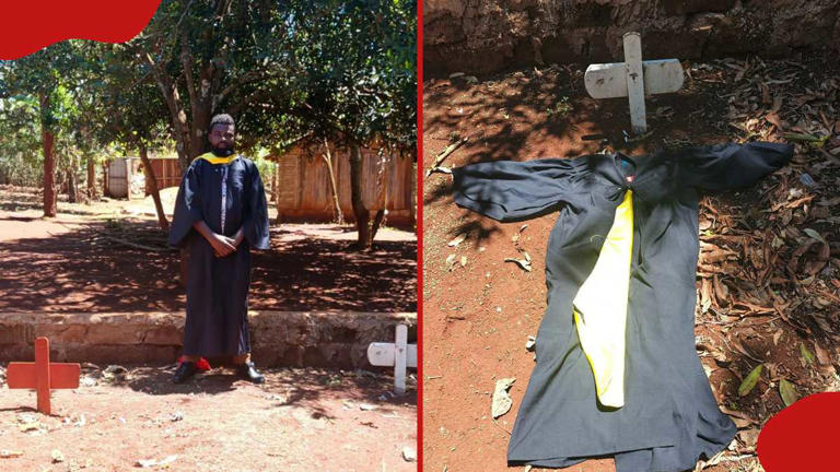 Meru graduate lays graduation gown on late parents’ graves in emotional ...