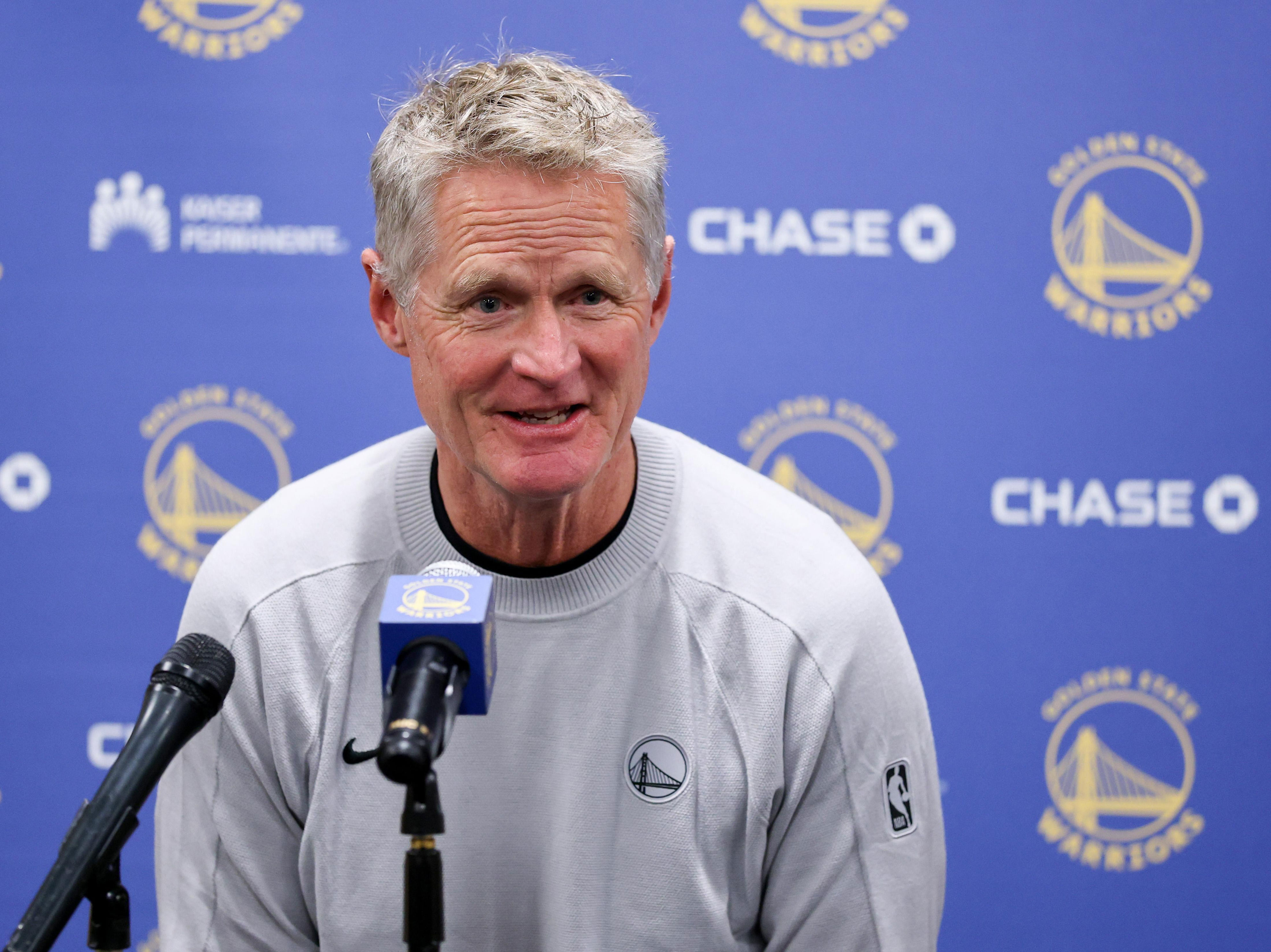 Steve Kerr: 'We're not close to anywhere we want to be'