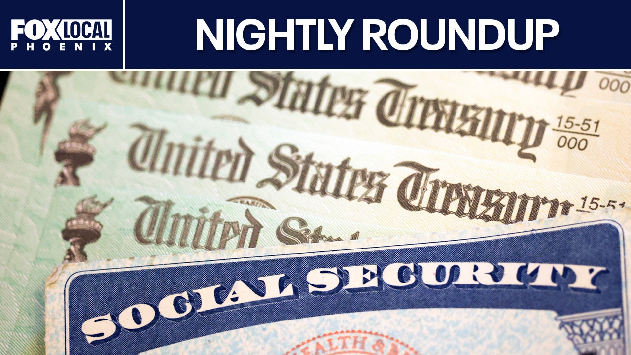 Social Security checks to rise; man who killed AZ officer sentenced | Nightly roundup