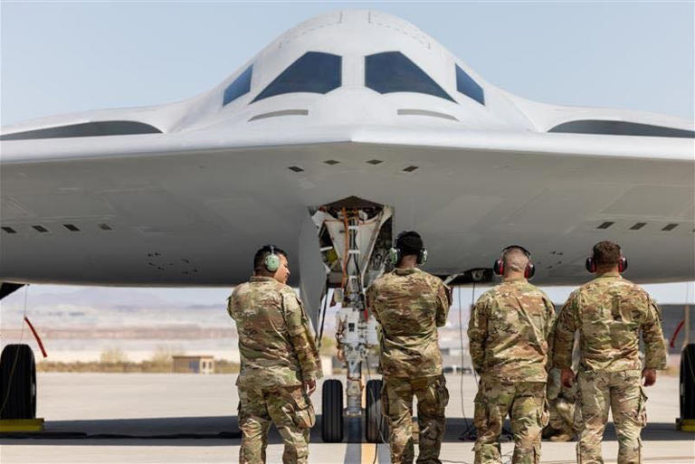Ground broken on B-21 Raider assembly line in Palmdale