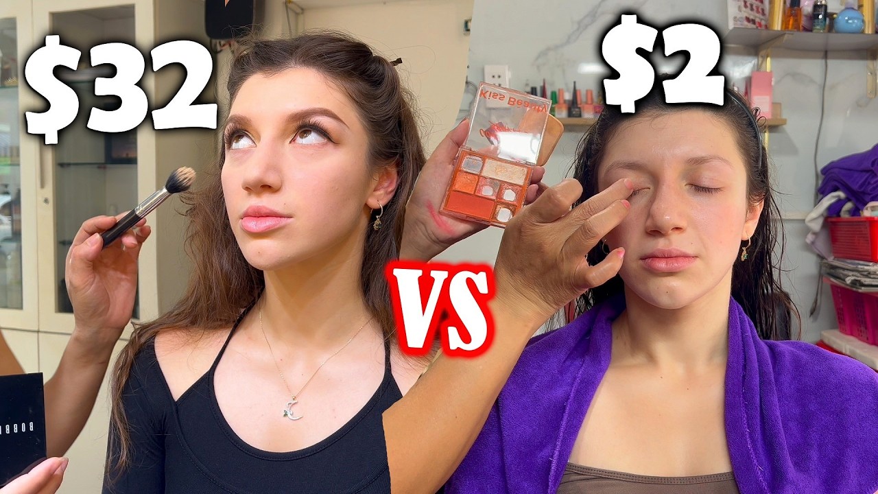 Cheap vs. expensive makeup