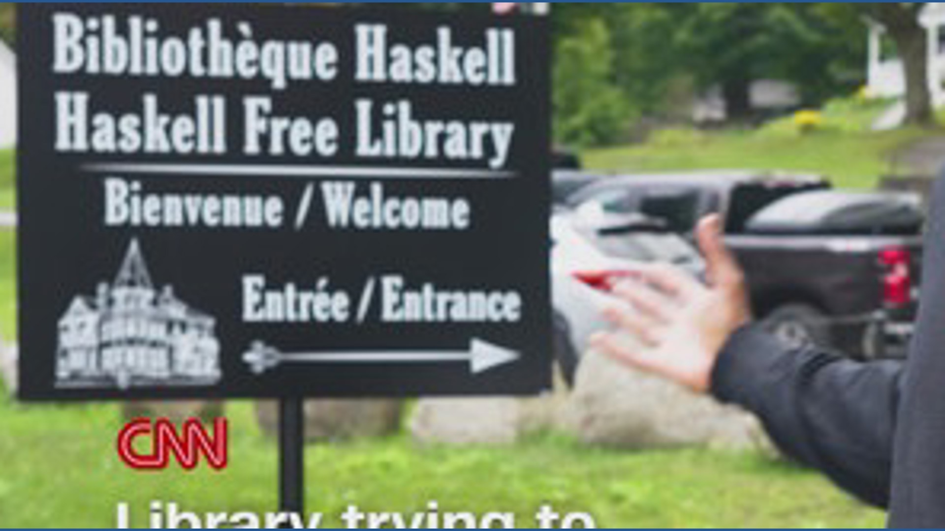 Library on US.-Canada border works to preserve a bond after access changes