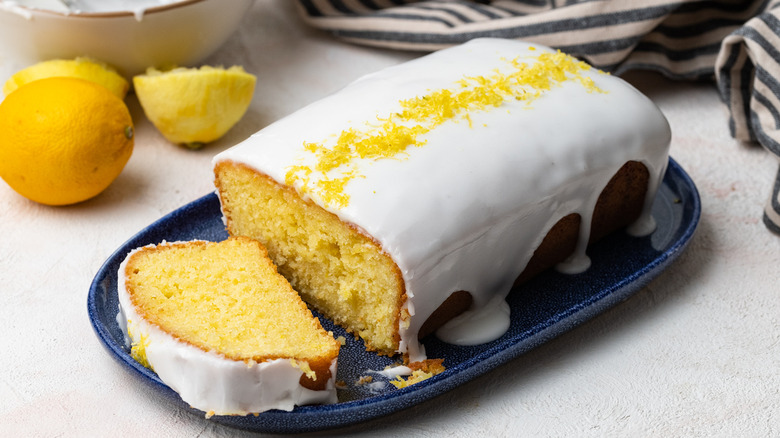 Zingy lemon buttermilk pound cake recipe