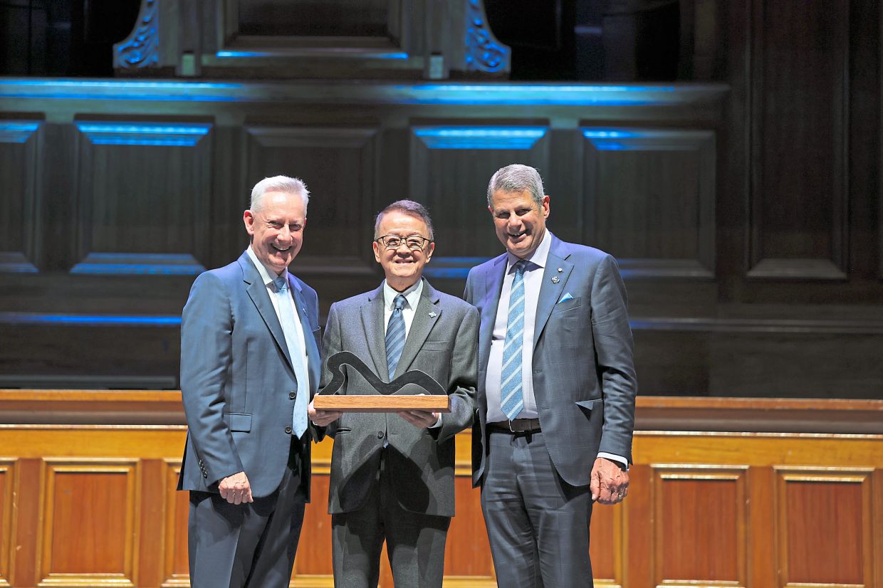 Alma mater recognises Sunway founder for global impact in education