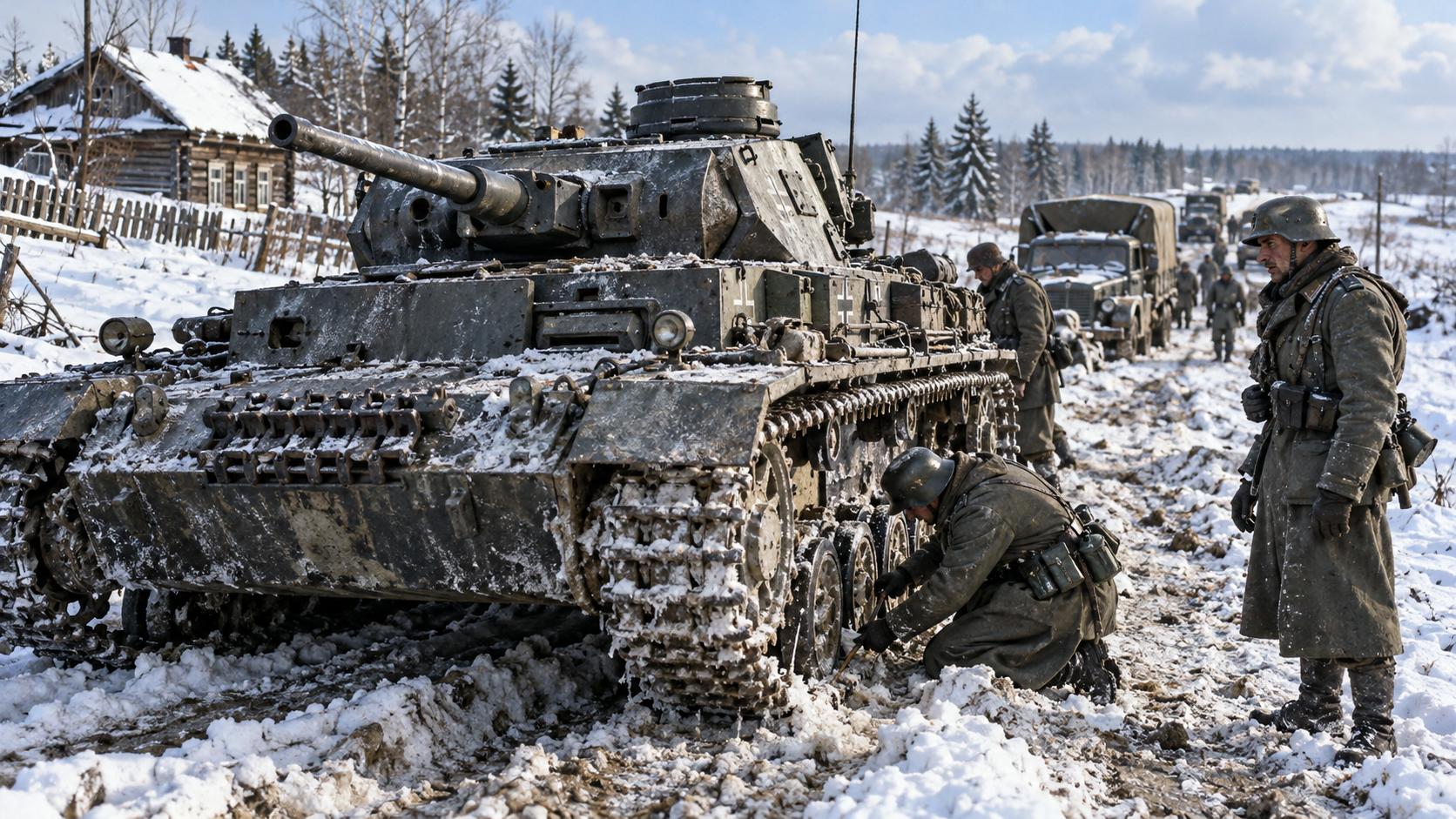 The moment Hitler's blitzkrieg failed on the Eastern Front