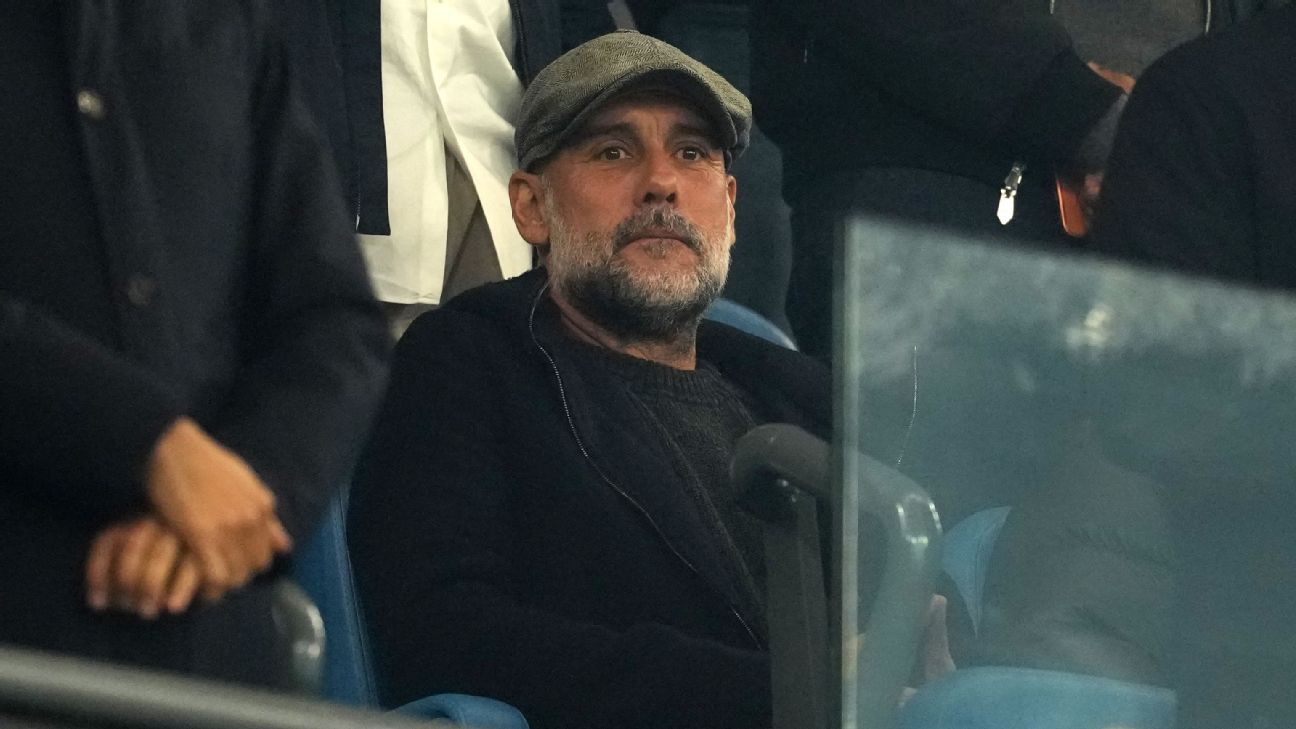 Pep Guardiola makes first Etihad return since Man City guilty verdict