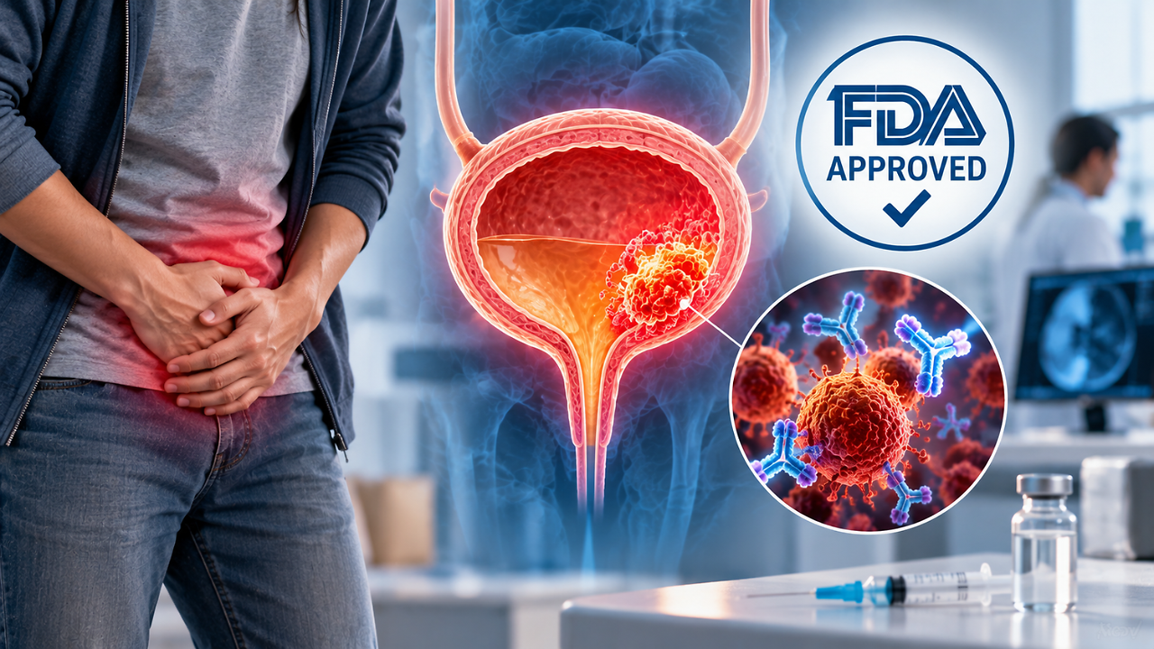 FDA approves new treatment option for bladder cancer unresponsive to ...