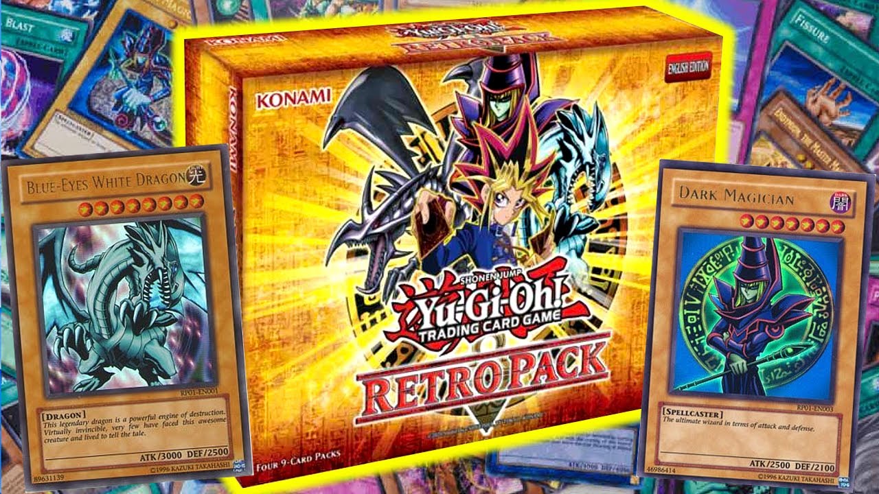 Yu-Gi-Oh retro pack reprints bring back Blue-Eyes and Dark Magician
