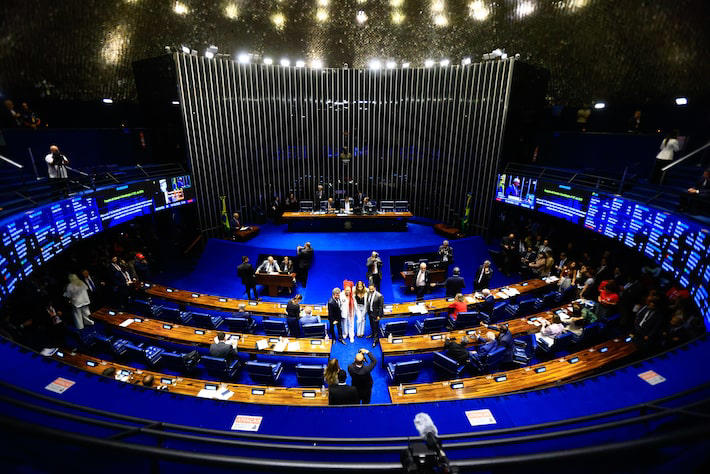 A PEC foi aprovada por 75 a 1 nos dois turnos - eram necessários pelo menos 49 votos a favor Foto: Wilton Junior/Estadão