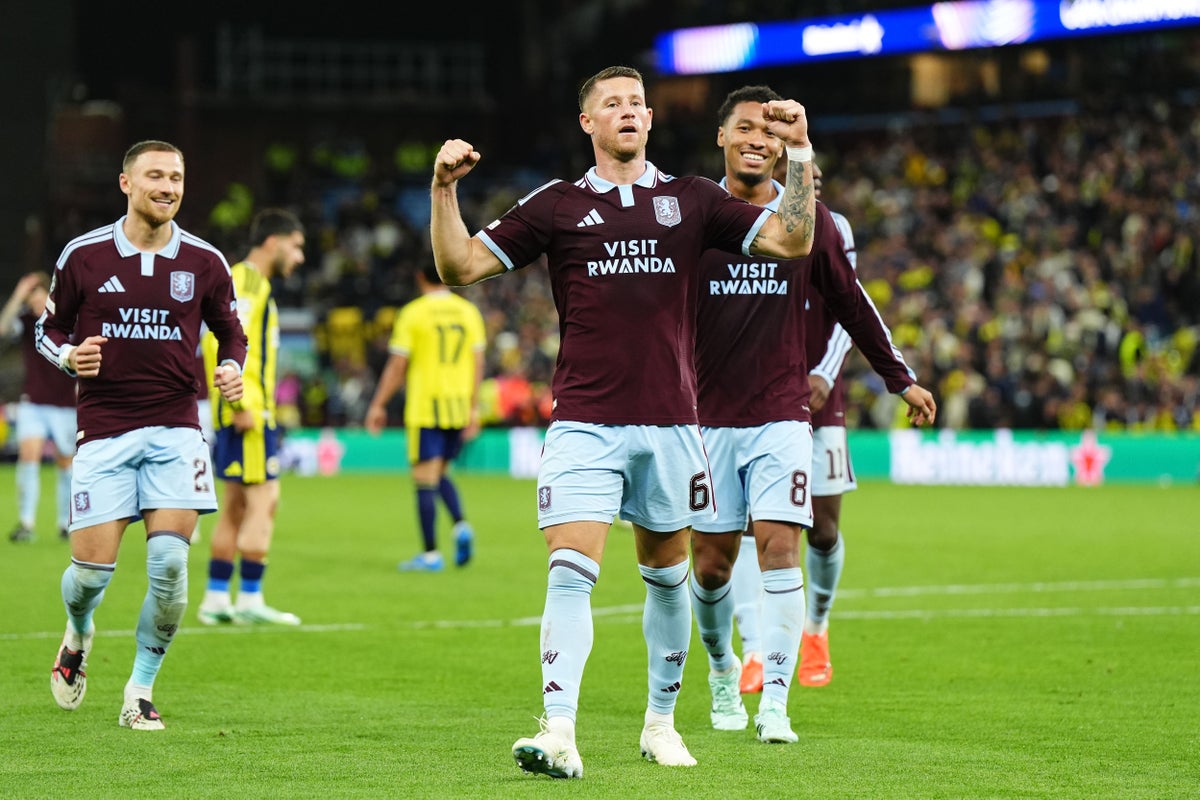 Aston Villa run riot in record-breaking win over Fenerbahce