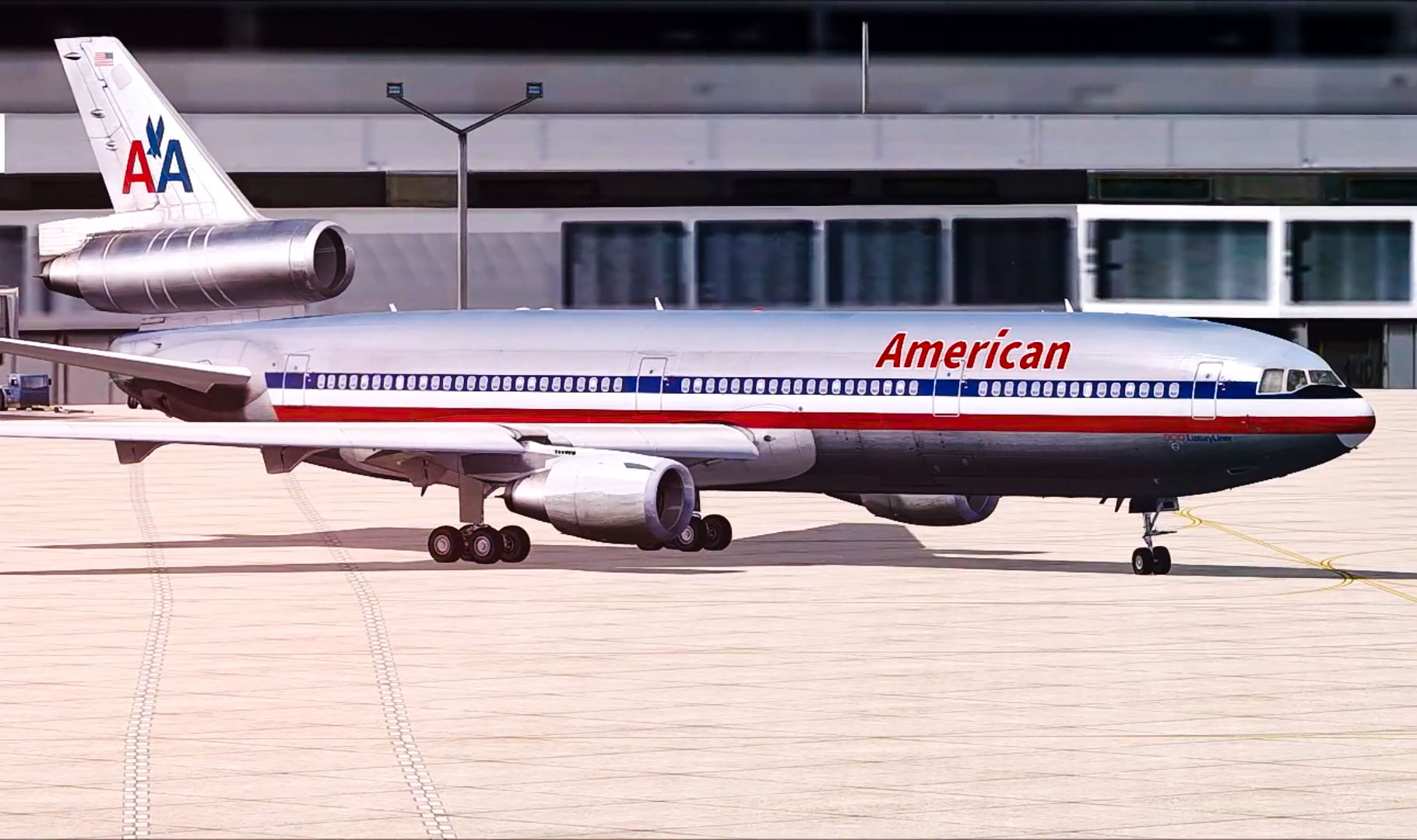 Engine detachment — AA flight 191 reconstruction