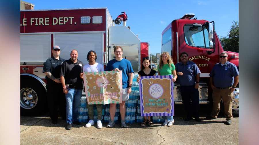 Student-led nonprofit organization gives back to first responders