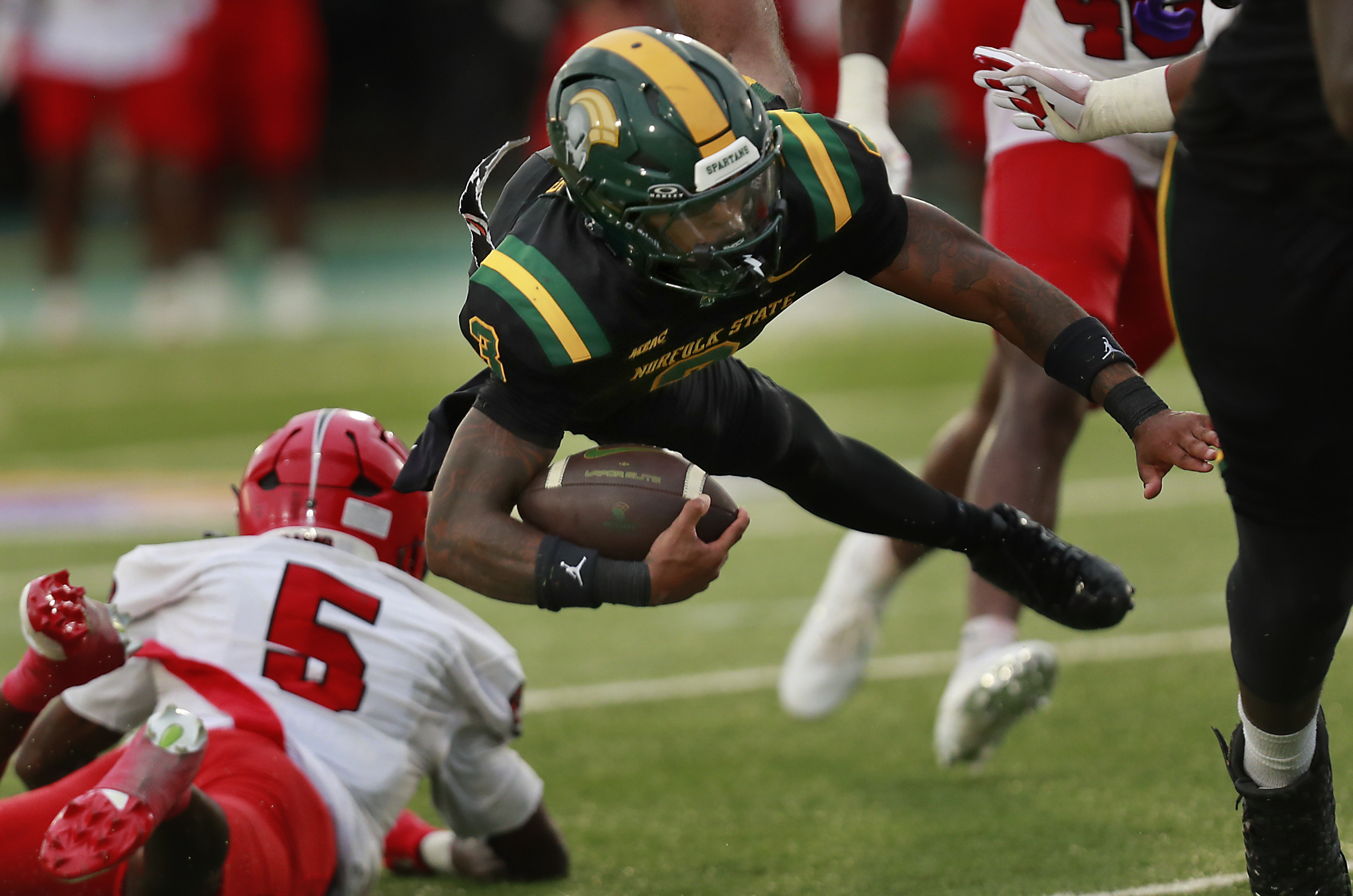 Norfolk State’s dominant run game sets the tone as Spartans prepare for ...