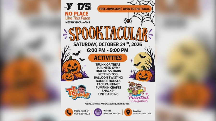 2026 spooktacular at Clinton Family YMCA
