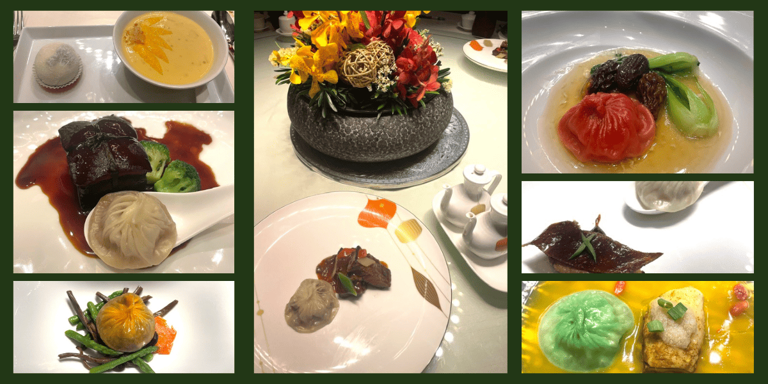 Xiao long bao, in nine long courses