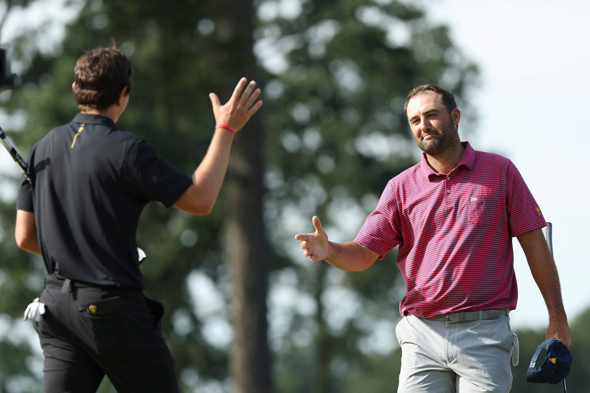 Scottie Scheffler shocks several junior golfers during practice round ...
