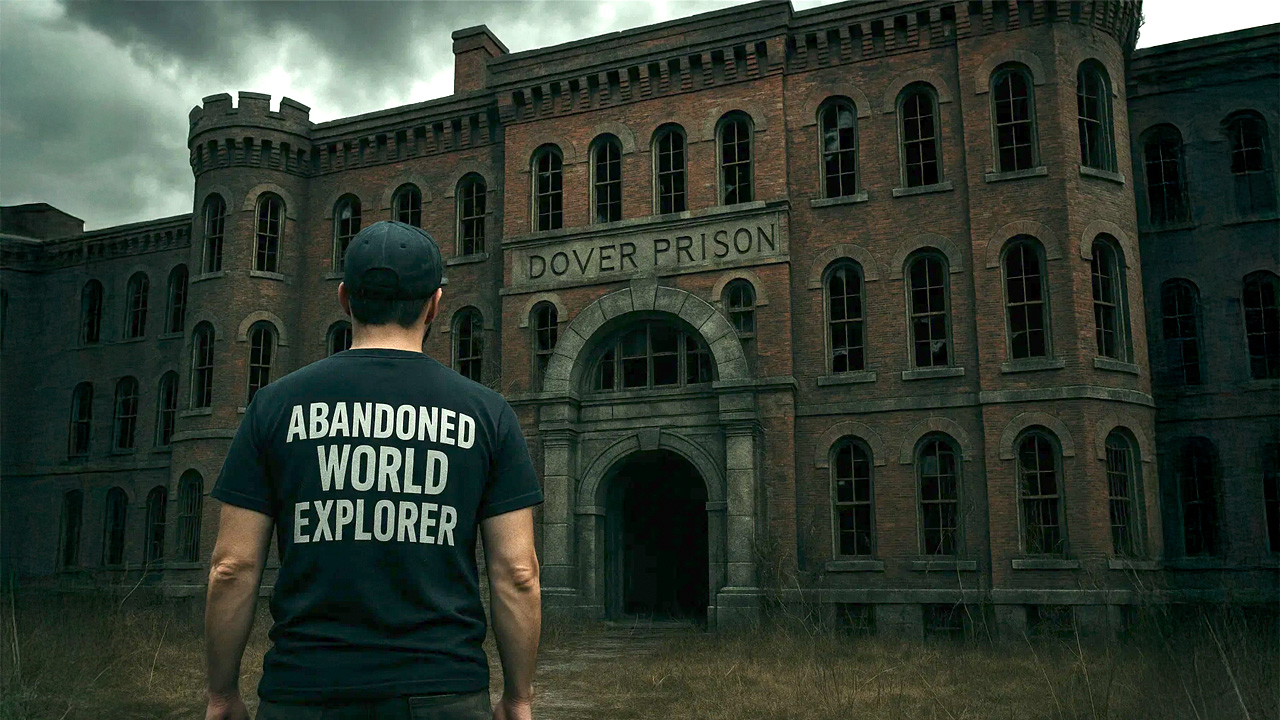 Abandoned 1800s secret tunnels hidden beneath a federal prison