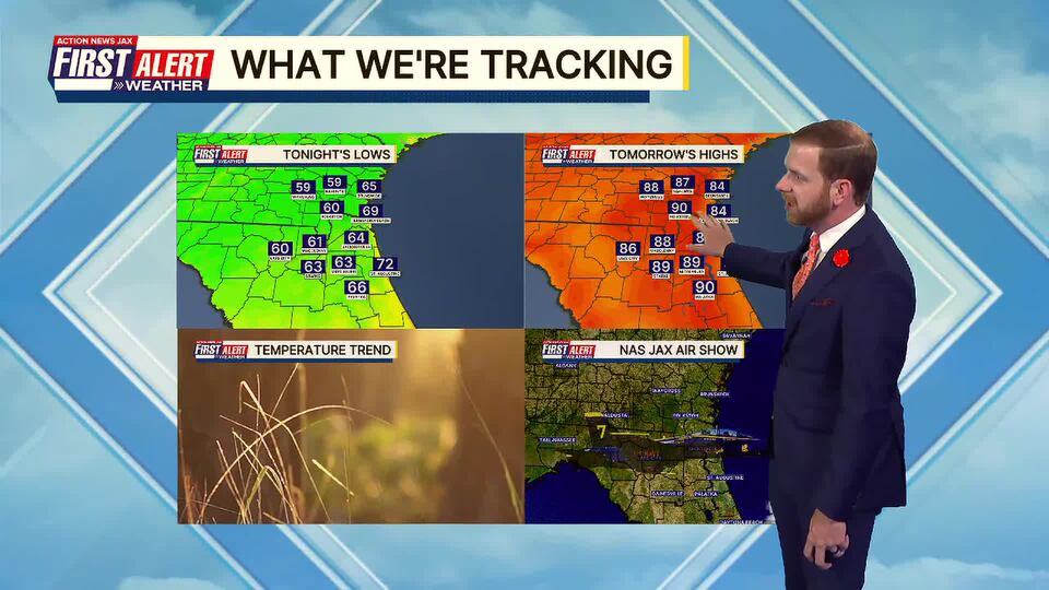 First alert forecast: Wednesday, October 14 - Early evening