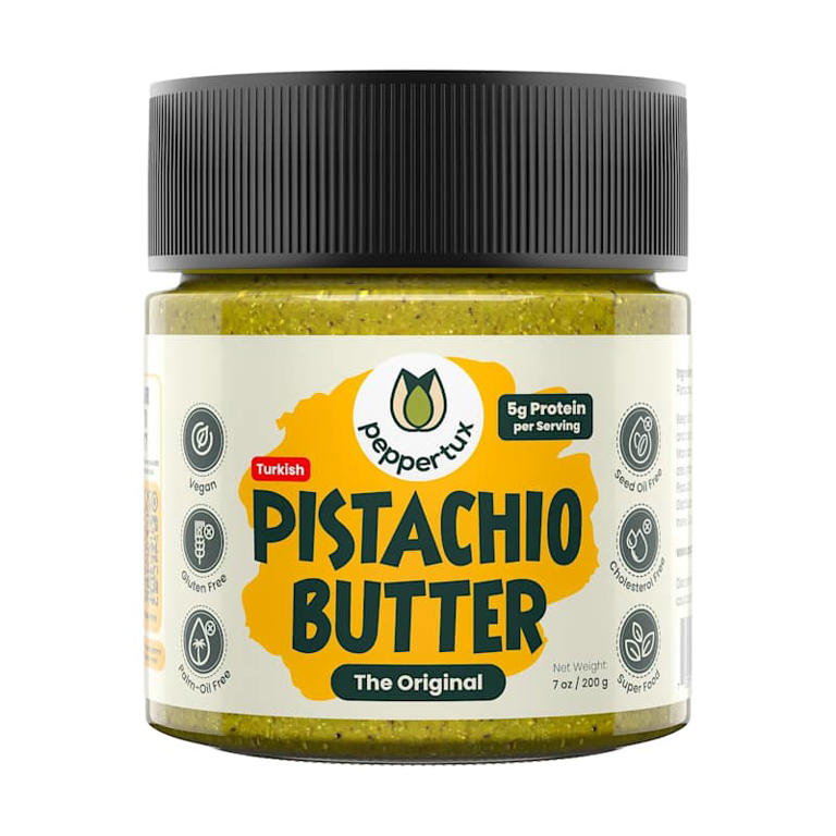 I fell in love with this delicious pistachio butter after one spoonful