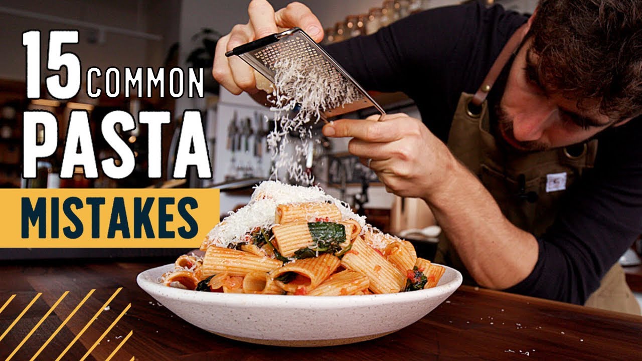 Avoid these pasta cooking mistakes