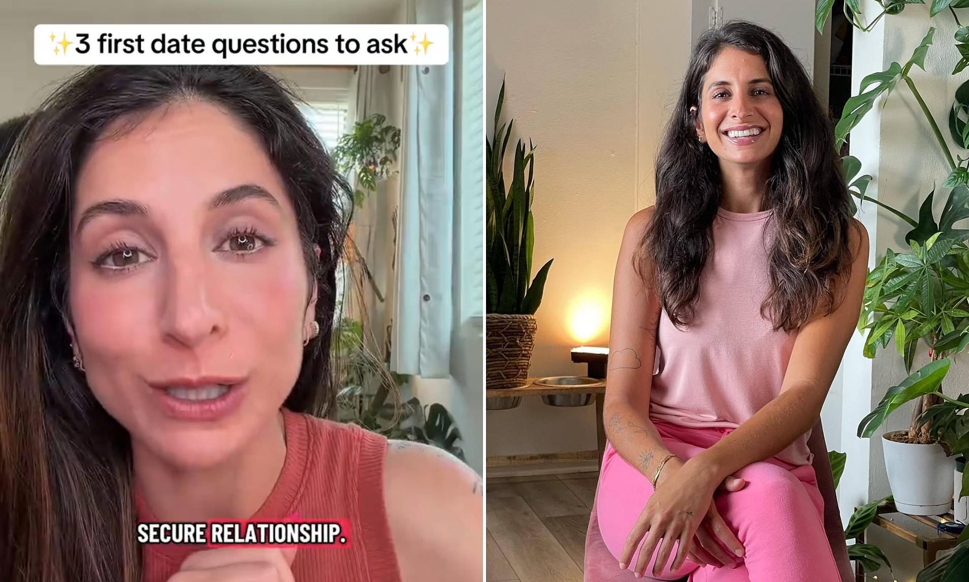 Relationship coach sparks debate as she shares personal questions to ...