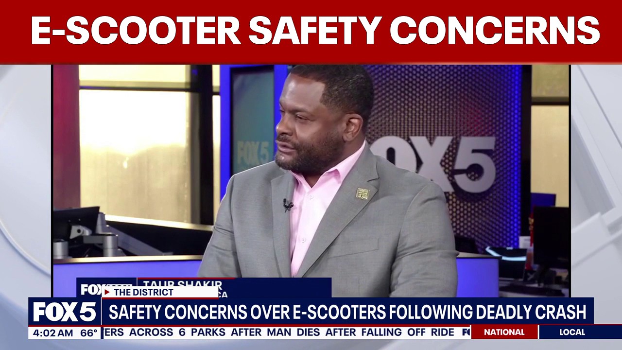 E-scooter safety concerns grow after DC official killed in crash | FOX ...