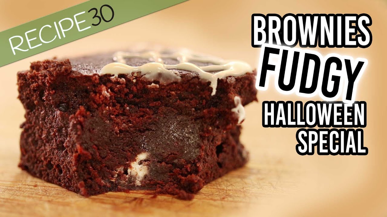 Warm fudgy brownies ASMR ☕