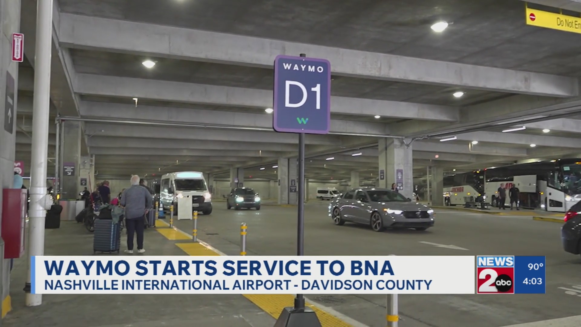 Waymo begins service at Nashville International Airport