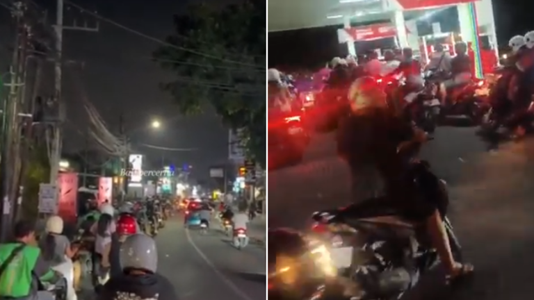Bali fuel shortage leaves motorists queueing for hours in Denpasar and ...