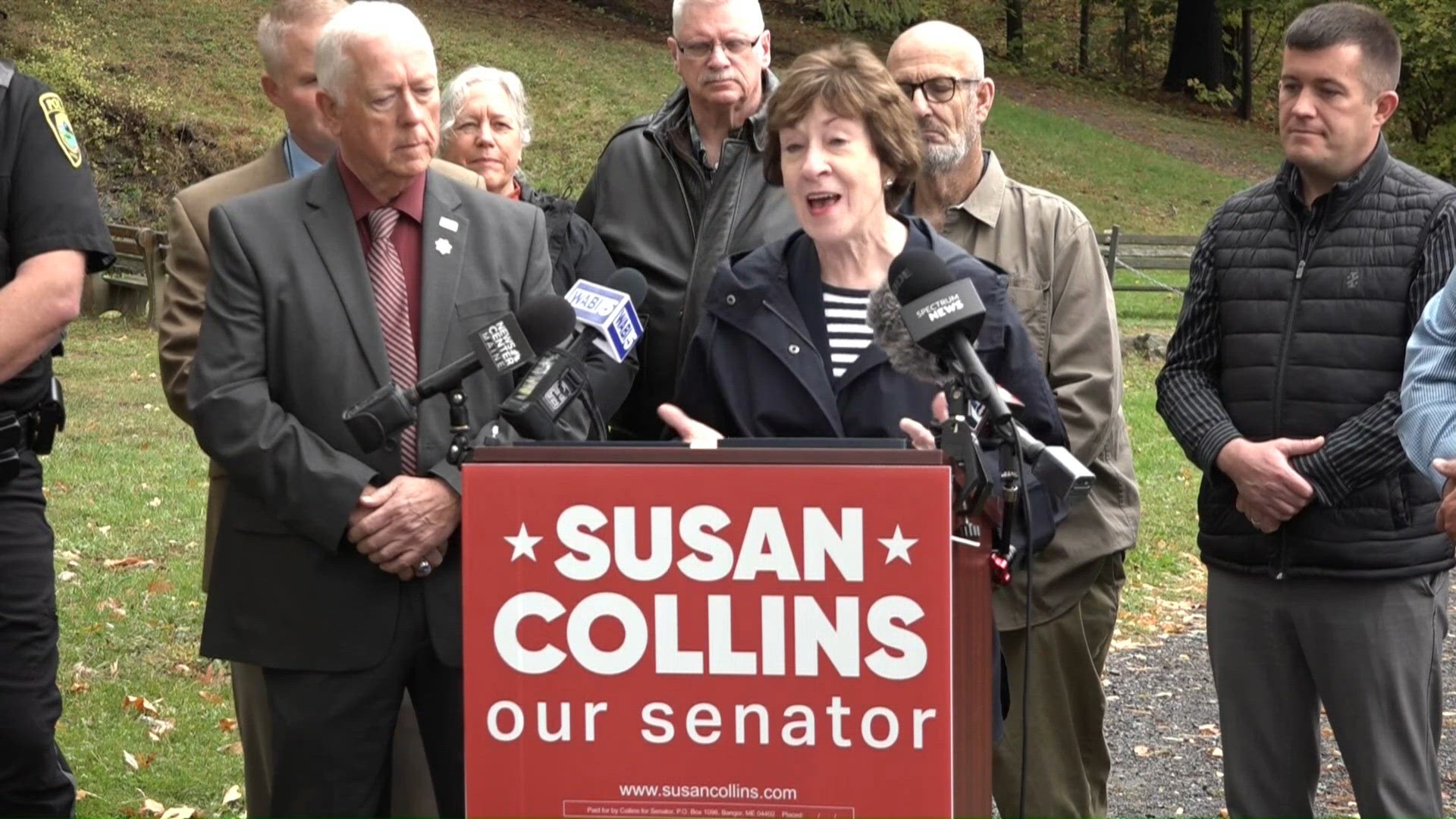 Fraternal Order of Police endorses Susan Collins for US Senate