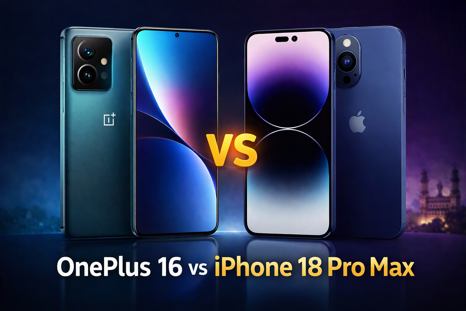 OnePlus 16 vs Apple iPhone 18 Pro Max: Which one is better? Check price ...