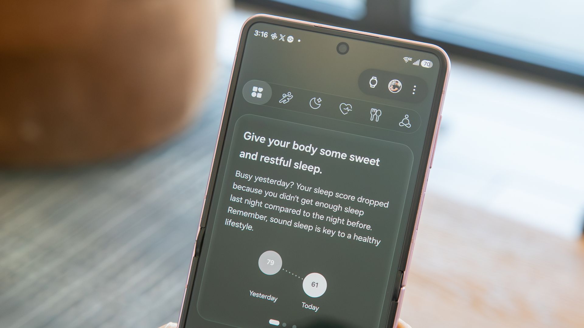 Samsung Health is all treats with sleep, running coach updates in October