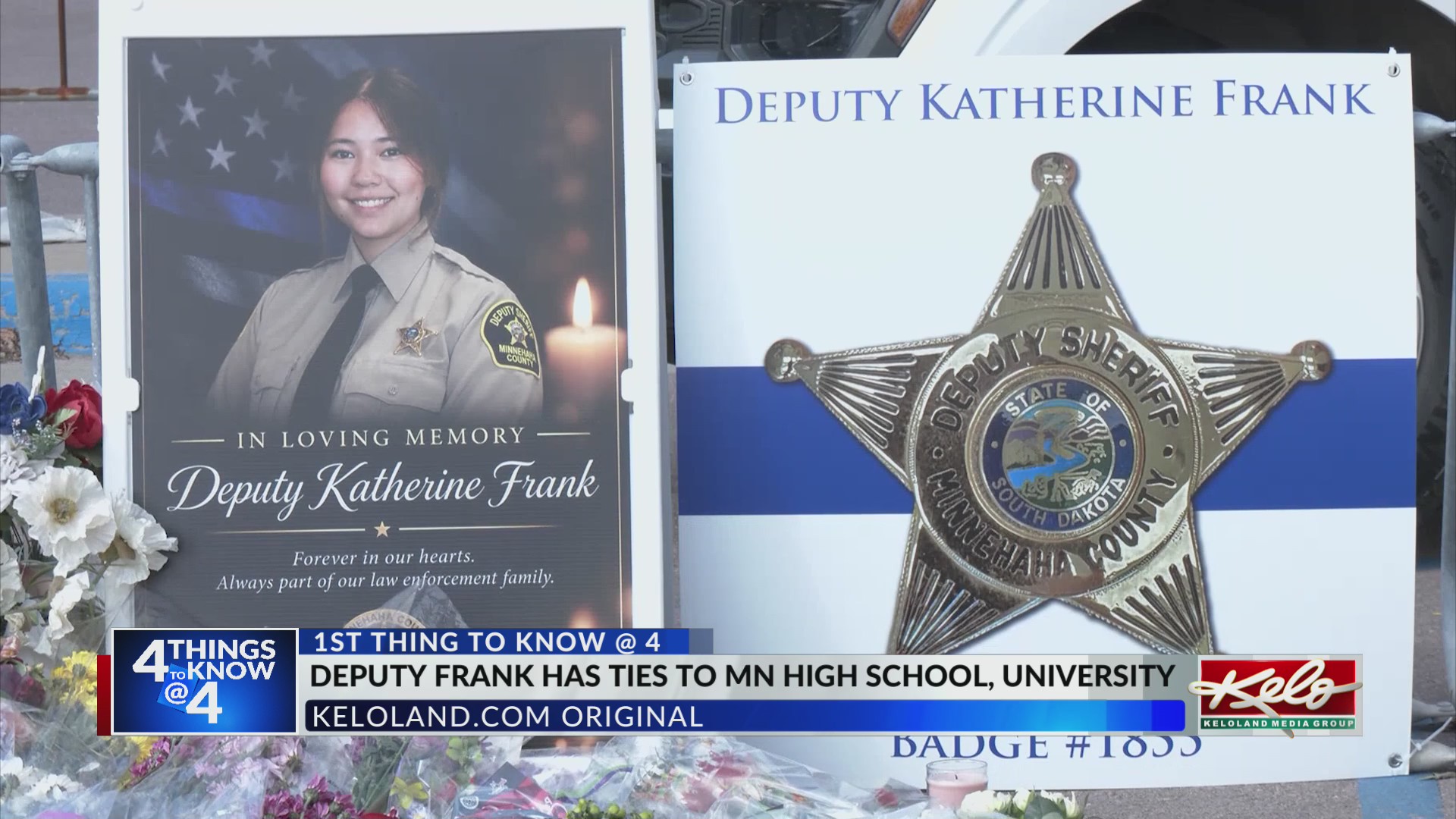 Deputy Frank has ties to MN high school, university