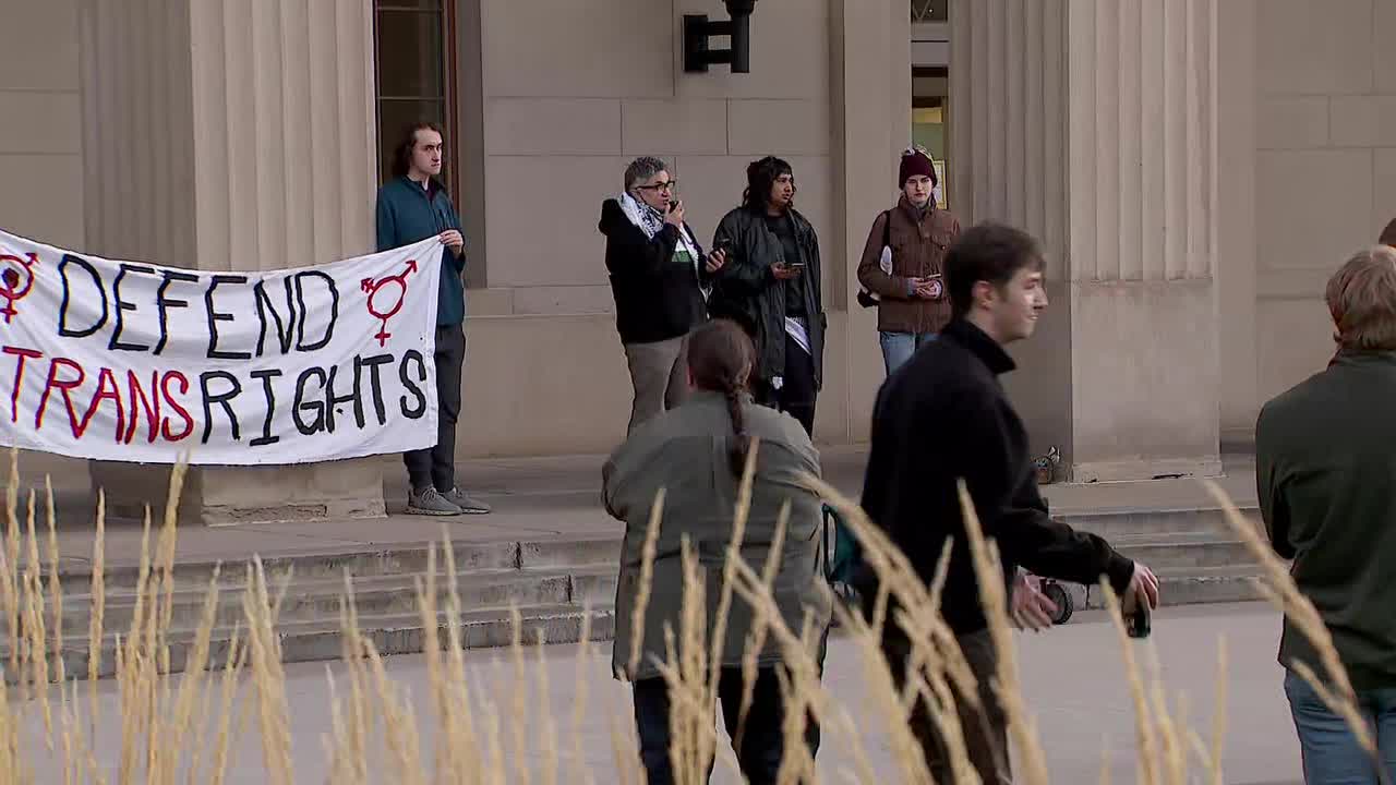 Riley Gaines U of M speech: Protesters say 'bigotry' isn't welcome ...