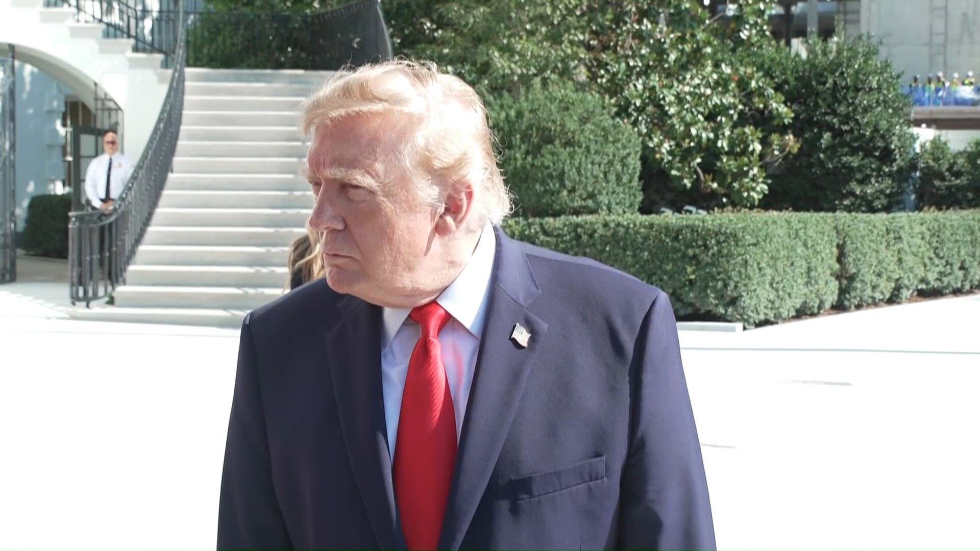 President Trump debates calling off firing squad execution livestream
