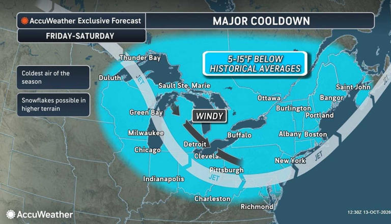 Here's Timing For Storm That Will Bring Big Weather Pattern Change