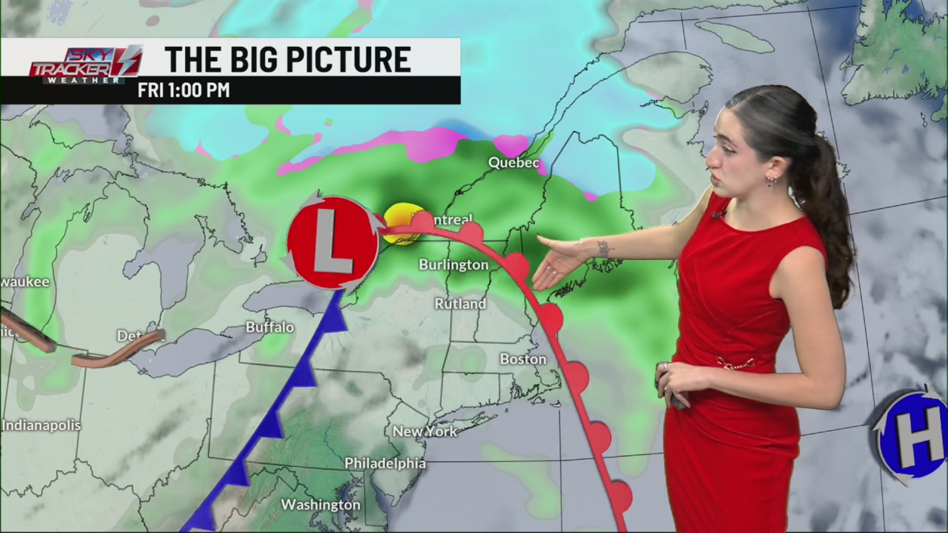 Quiet Thursday before more rain Friday