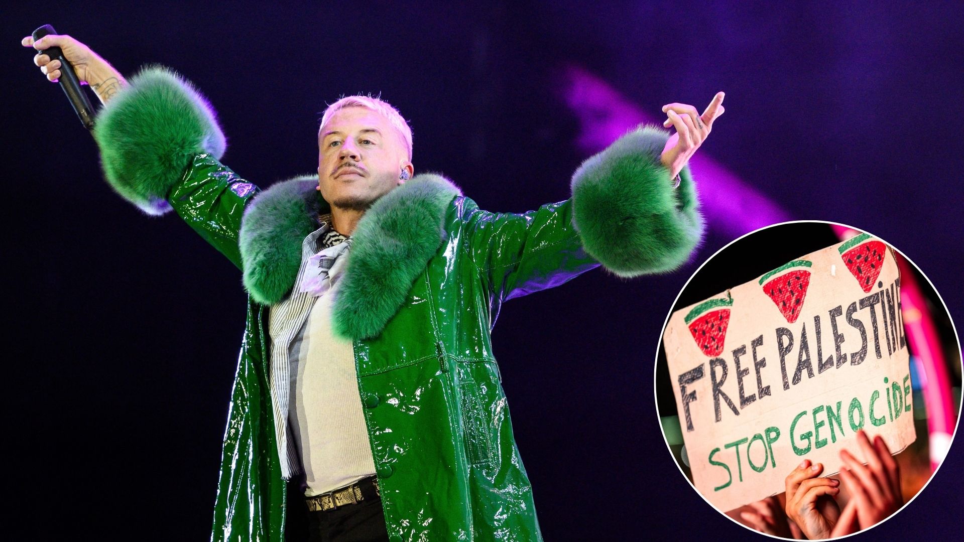 Macklemore turns Ed Sheeran tour fallout into new Free Palestine ...