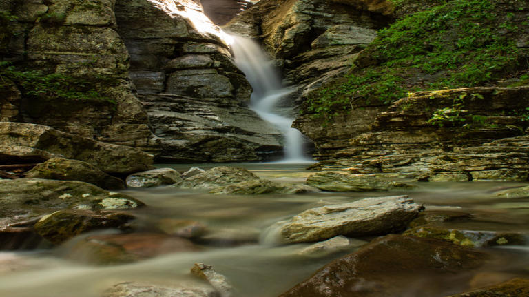 Arkansas' most dangerous day hike crosses streams, waterfalls, and rock ...