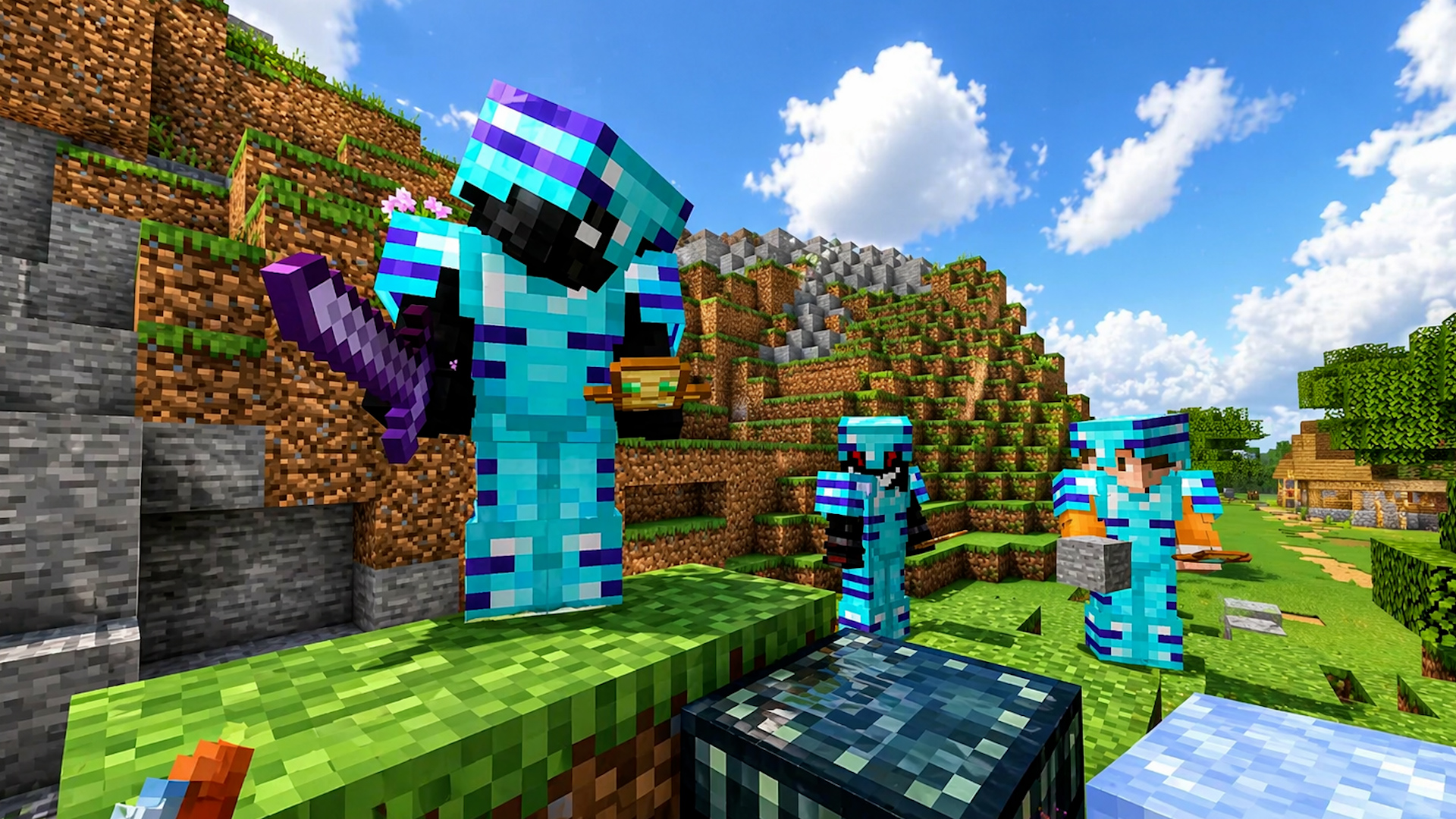 What happens when a Minecraft team betrays its members?