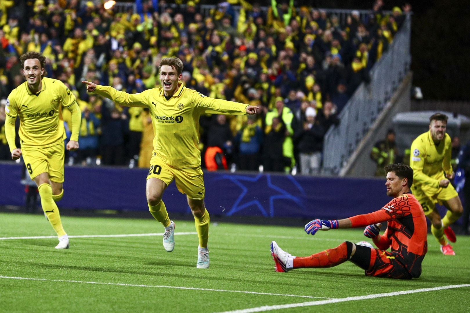 1-0. El Bodo Glimt derrota al Dortmund y sigue asombrando a Europa