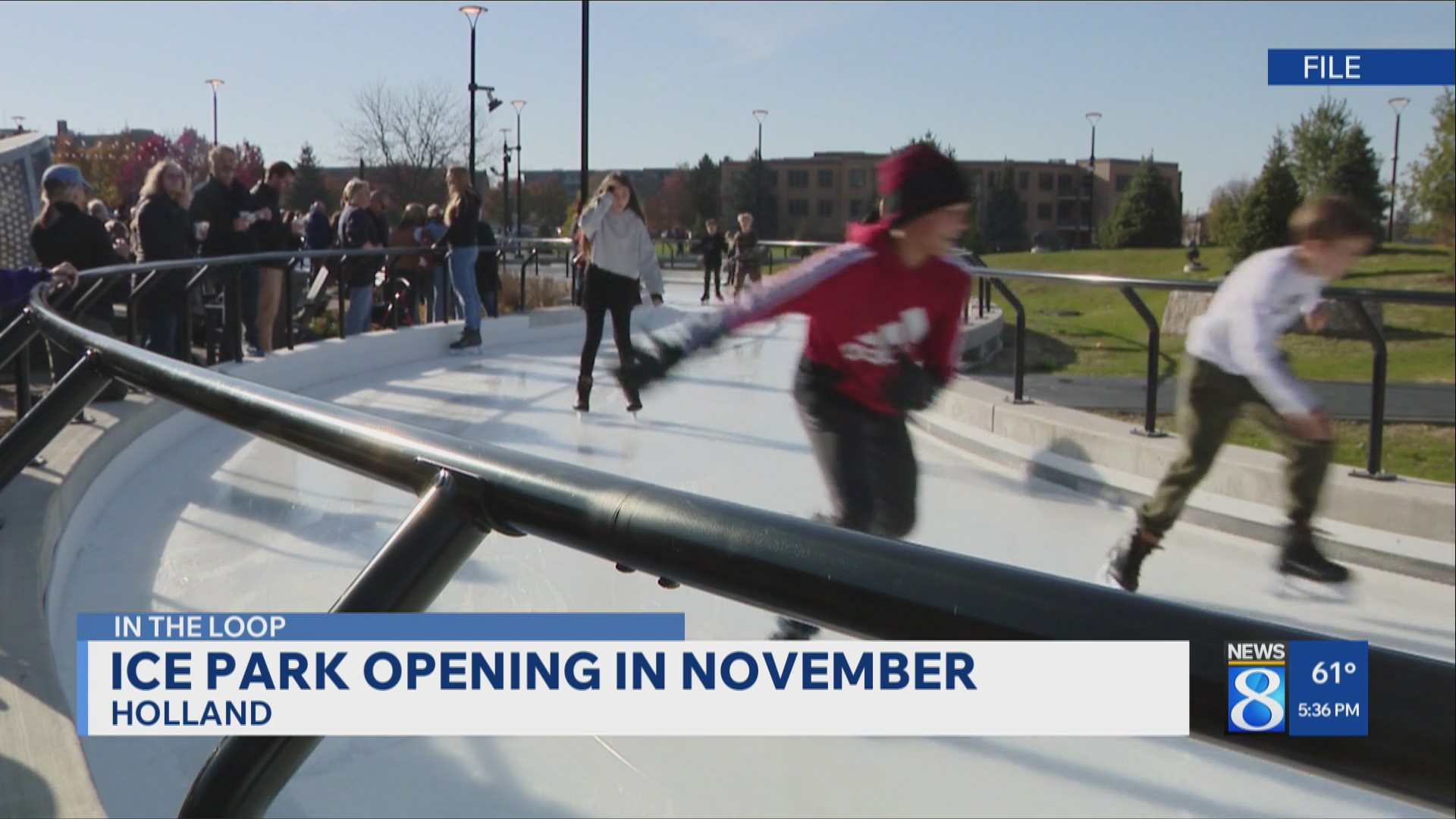 Holland Ice Park opening in November