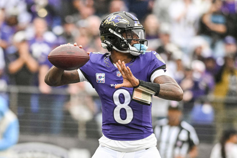 Lamar Jackson misses first practice of week
