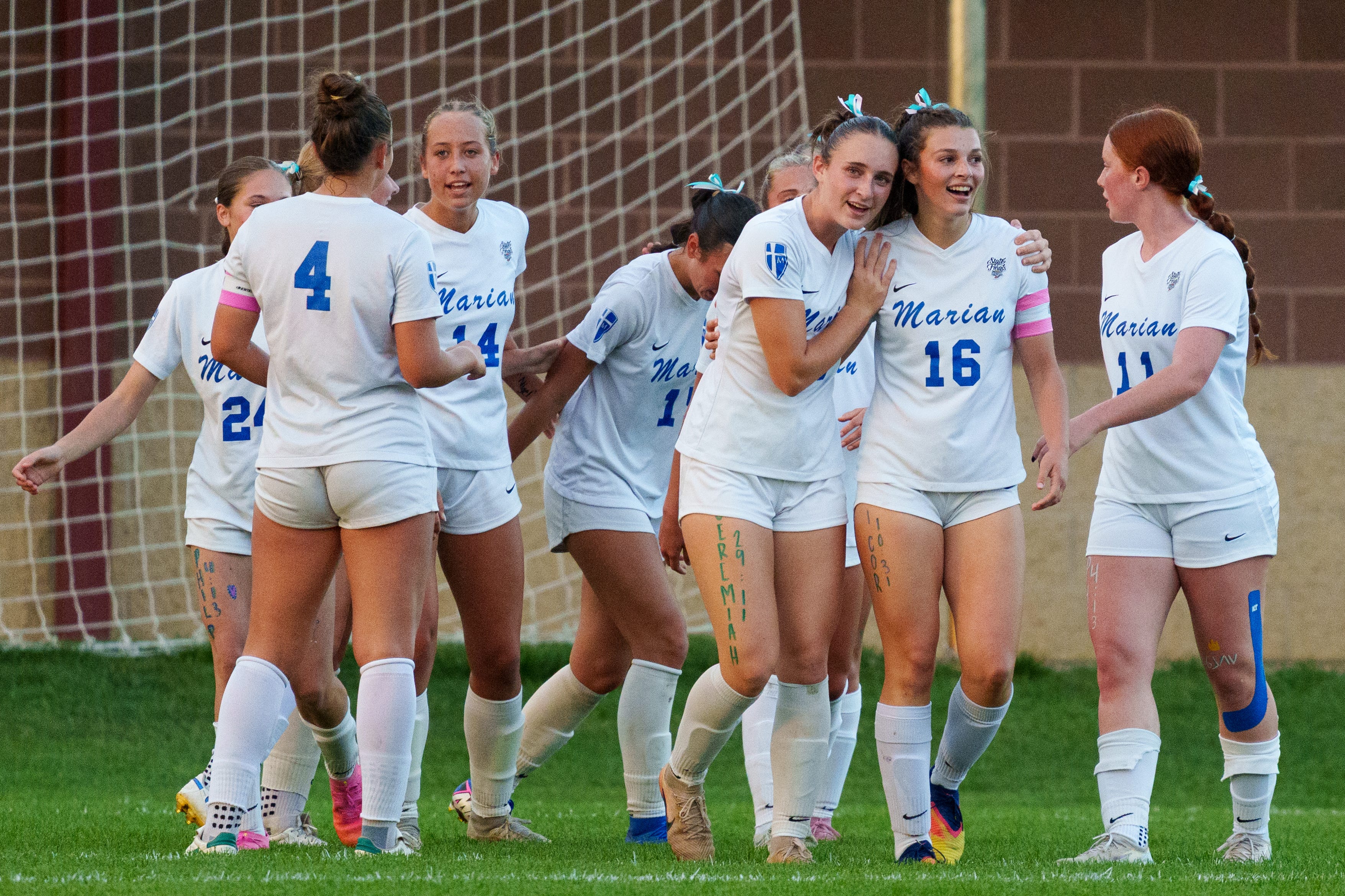 Marian, Saint Joseph, Trinity win IHSAA girls soccer regional semifinals