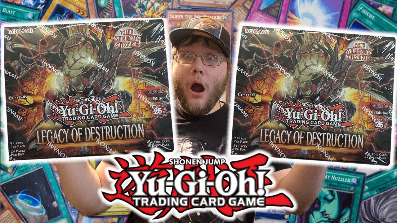 Yu-Gi-Oh Legacy of Destruction double unboxing with epic pulls
